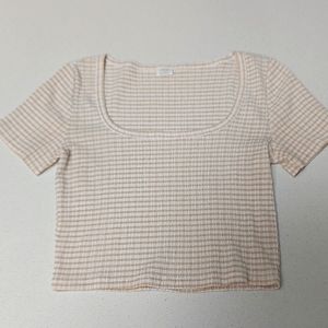 Aritzia Wilfred Crop Tee